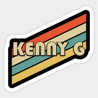 Vintage 80s Kenny G Sticker